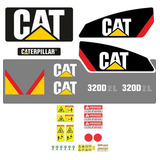 Kit Adesivos Completo Caterpillar