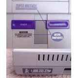 Kit Adesivos Console Super Nintendo Labels Snes Nacional Usa