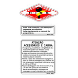 Kit Adesivos De Advertencia
