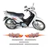Kit Adesivos Emblema Faixa Sundown Web 100 2006 Branca