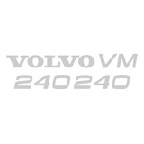 Kit Adesivos Emblema Volvo Vm 240
