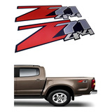 Kit Adesivos Emblema Z71 4x4 Chevrolet Off Road S10 Ca 05392