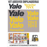 Kit Adesivos Empilhadeiras Yale 70vx Veracitor