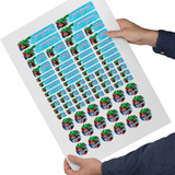 Kit Adesivos Escolares Personalizados