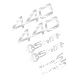 Kit Adesivos Euro 5 440 I shift Volvo Fh 2010 2015 Cromado