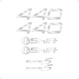 Kit Adesivos Euro 5 440 I shift Volvo Fh 2010 2015 Cromado