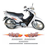 Kit Adesivos Faixa Emblema