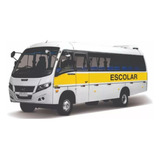 Kit Adesivos Faixa Escolar Para Micro Ônibus Lateral 09 Mts