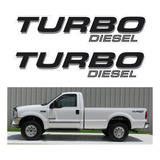 Kit Adesivos Faixa Lateral Ford F250 Turbo Diesel Ca 03139