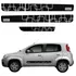  Kit Adesivos Faixa Lateral Novo Uno Vivace Evo 2 E 4 Portas