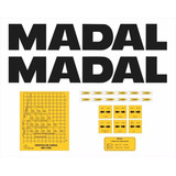 Kit Adesivos Guincho Munck Compatível Com Madal Md 11500