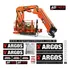 Kit Adesivos Guindastes Argos Agi 40.5 Munck Agi405