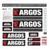 Kit Adesivos Guindastes Argos Agi 43.0 Munck 