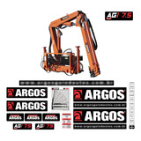 Kit Adesivos Guindastes Argos Agi 7