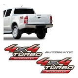 Kit Adesivos Hilux 2009 12 4x4 Turbo Intercooler Automatic