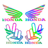 Kit Adesivos Holográficos Tanque Moto Honda Cg 125 150 160