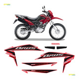 Kit Adesivos Honda Bros