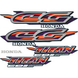 Kit Adesivos Honda Cg