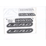 Kit Adesivos Honda Lead 110 2014 2015 Vermelha