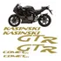 Kit Adesivos Kasinski Comet 250 Gtr Em Dourado 08