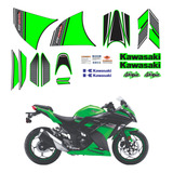 Kit Adesivos Kawasaki Ninja