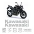 Kit Adesivos Kawasaki Z750 2010 Abs Emblemas Prata Completo