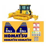 Kit Adesivos Komatsu Trator De Esteira