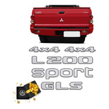 Kit Adesivos L200 Sport