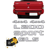 Kit Adesivos L200 Sport Gls 4x4