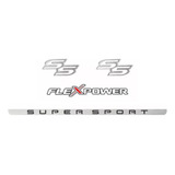 Kit Adesivos Meriva Ss Super Sport Emblema Completo Mrss02