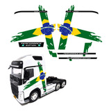 Kit Adesivos Miniatura 1 32 Volvo Fh Performance Brasil