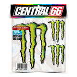 Kit Adesivos Monster Capacete