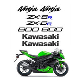 Kit Adesivos Moto Kawasaki