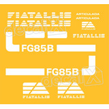 Kit Adesivos Motoniveladora Fiatallis Fg 85b