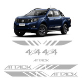 Kit Adesivos Nissan Frontier Attack 4x4
