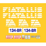 Kit Adesivos Pá Carregadeira Fiatallis 134