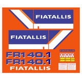 Kit Adesivos Pá Carregadeira Fiatallis Fr140