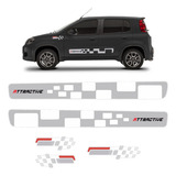 Kit Adesivos Para Fiat