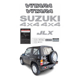 Kit Adesivos Para Suzuki 4x4 Vitara Jlx + Etiquetas 17932