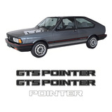 Kit Adesivos Passat Gts Pointer 1985 A 1990 Cinza Ad034