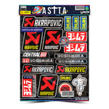 Kit Adesivos Patrocinios M02 Brp Can am 4x4 Quadriciclo 2019