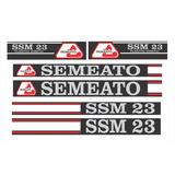 Kit Adesivos Plantadeira Semeato Ssm23 Ca