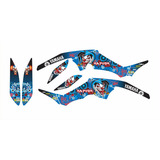 Kit Adesivos Quadriciclo Yamaha Raptor 350 0 20mm Yh023lm