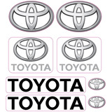 Kit Adesivos Refletivos Compatível Toyota Carros