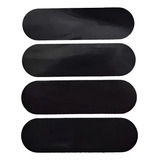 Kit Adesivos Refletivos Para Capacete Preto C 4 Unidades