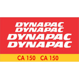 Kit Adesivos Rolo Compactador Dynapac Ca150 Ca 150 Ca 150 Cor Dynapac Ca 150