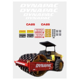 Kit Adesivos Rolo Compactador Dynapac Ca25 Ca 25 Ca 00369 Mq