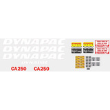 Kit Adesivos Rolo Compactador Dynapac Ca250 Ca 03766 Mq