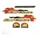 Kit Adesivos Silverado Conquest