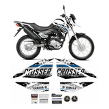 Kit Adesivos Tanque Moto Yamaha Crosser Xtz 150 6 Kits
